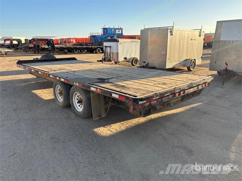 BD Manufacturing 20 ft T/A Equipment Trailer Araç nakil römorklari