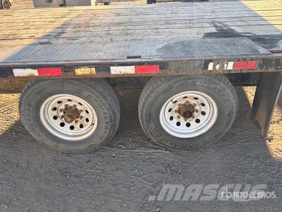 BD Manufacturing 20 ft T/A Equipment Trailer Araç nakil römorklari