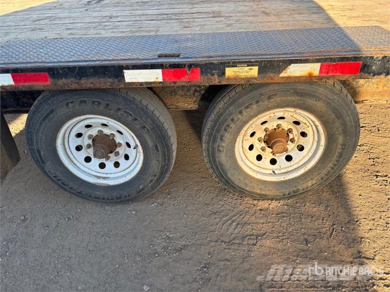 BD Manufacturing 20 ft T/A Equipment Trailer Araç nakil römorklari