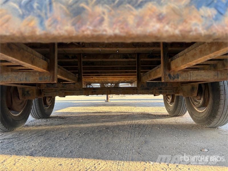 BD Manufacturing 20 ft T/A Equipment Trailer Araç nakil römorklari