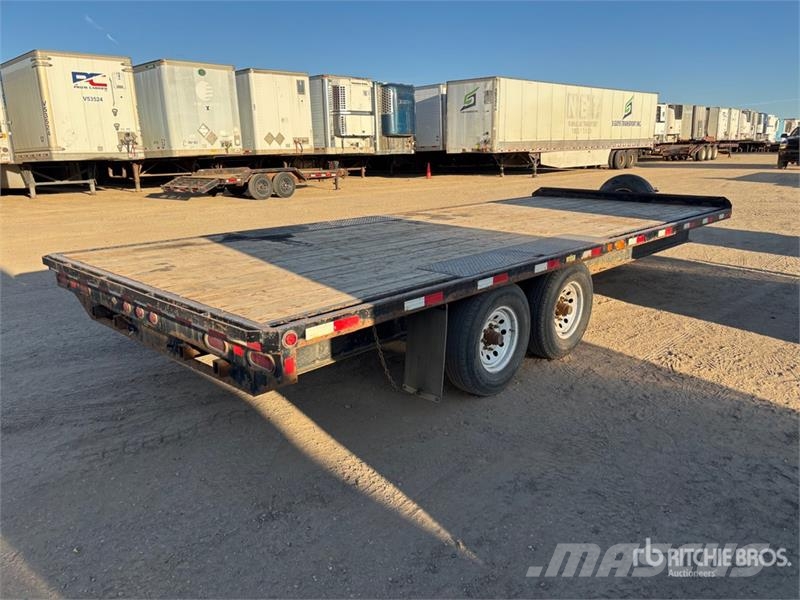 BD Manufacturing 20 ft T/A Equipment Trailer Araç nakil römorklari