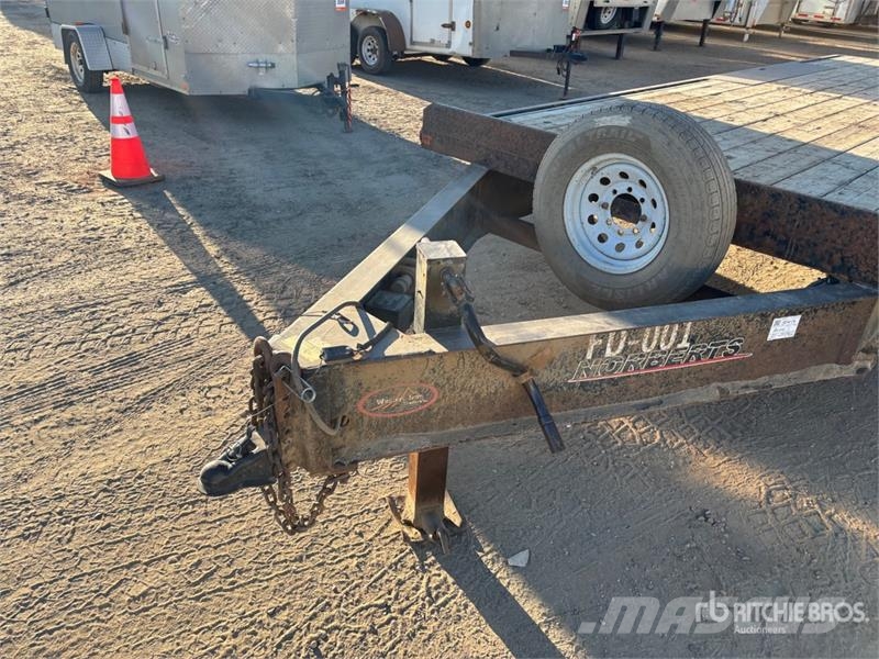 BD Manufacturing 20 ft T/A Equipment Trailer Araç nakil römorklari