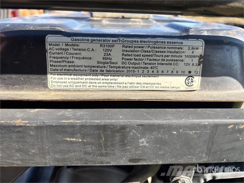 BE 3100 Generator Set Diesel Generatorer