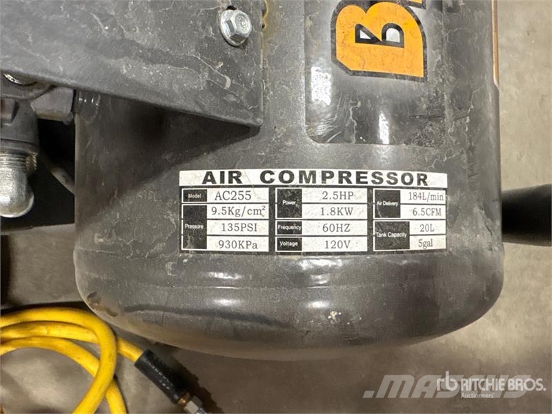 BE AC255 6.5 cfm Electric 5 gal Air Compressor مكابس