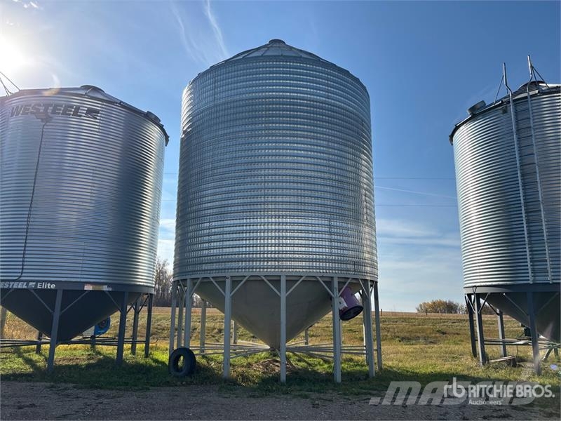 Behlen +/- 7500 bu 5 Ring Hopper Grain Bin Stockage, conditionnement - Autres