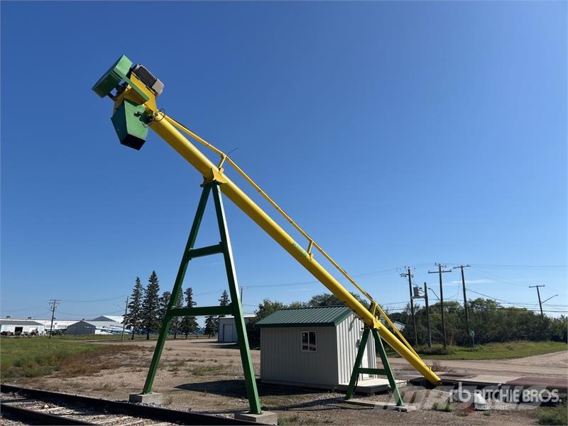 Bergen 16 in x 60 ft Grain Auger Transportbanden en Rollenbanen