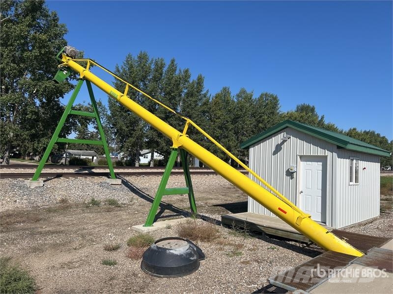 Bergen 16 in x 60 ft Grain Auger Transportbanden en Rollenbanen