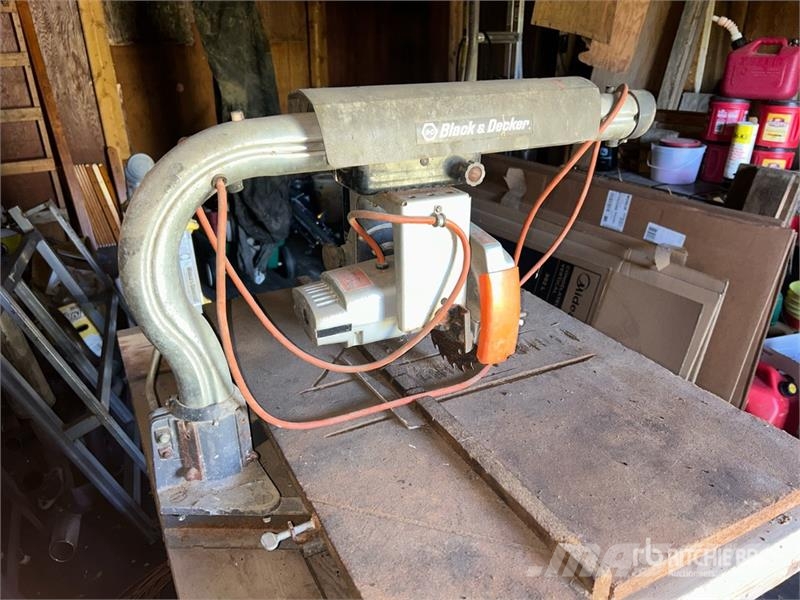 Black & Decker Radial Arm Drill Kiti naudoti statybos komponentai
