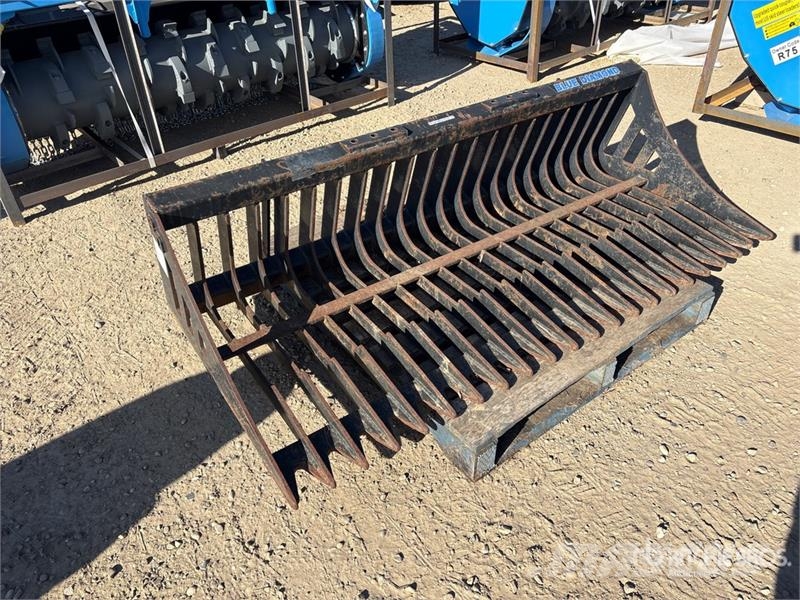 Blue Diamond 72 in Rock Skid Steer Bucket Kanalak