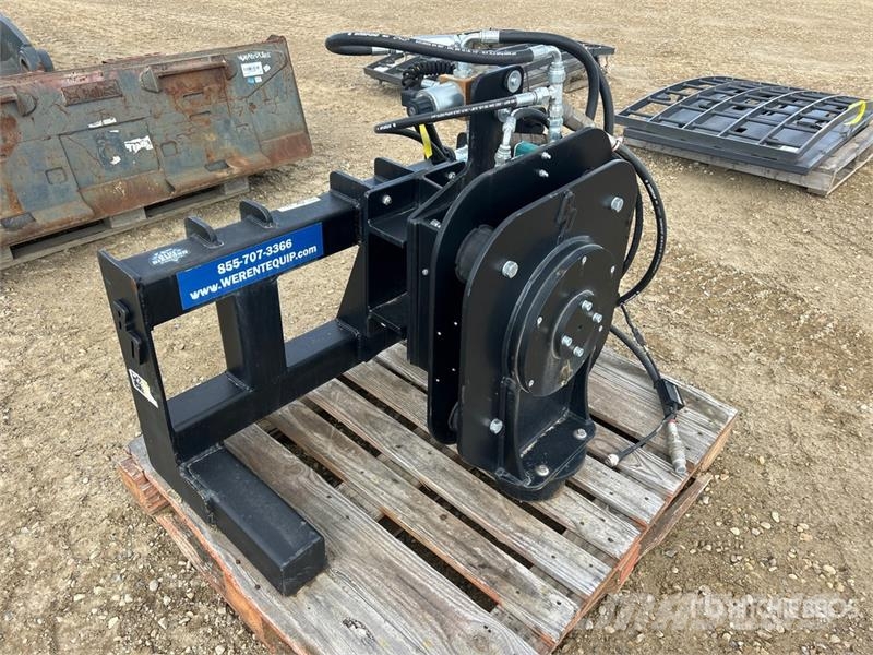 Blue Diamond Attachments 100507 48 in Vibratory Skid Steer Post Fencing equipment