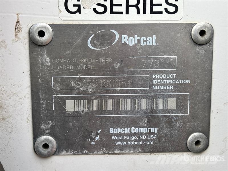 Bobcat 773 Lietoti riteņu kompaktiekrāvēji