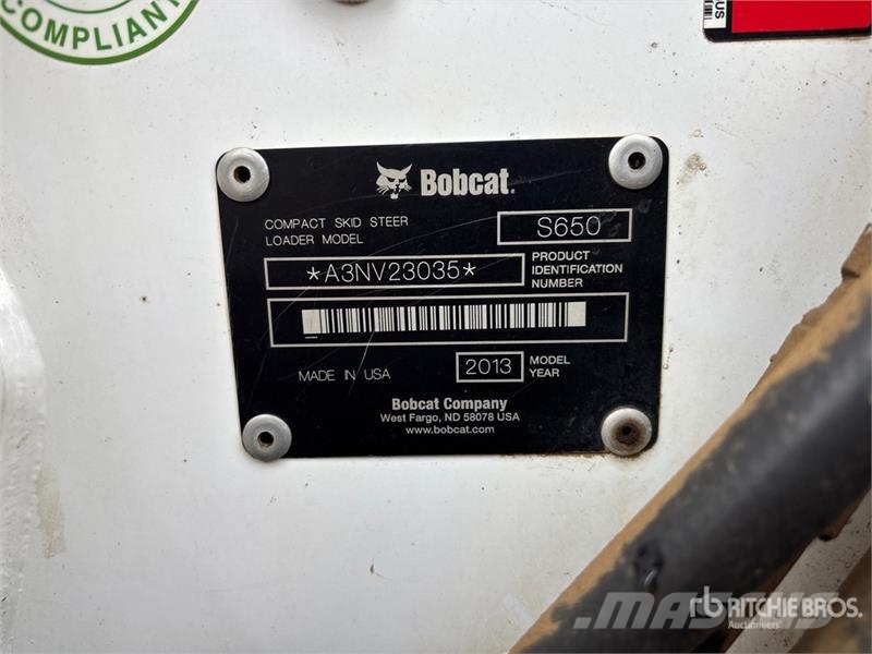 Bobcat S650 Міні-навантажувачі