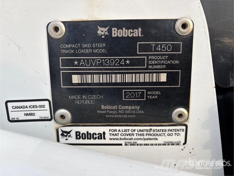 Bobcat T450 Kompaktrakodók