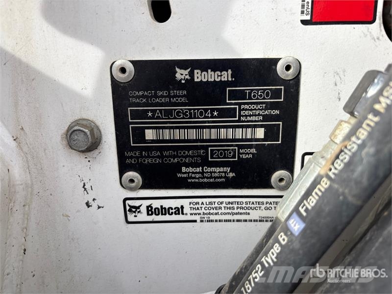 Bobcat T650 Kompaktrakodók
