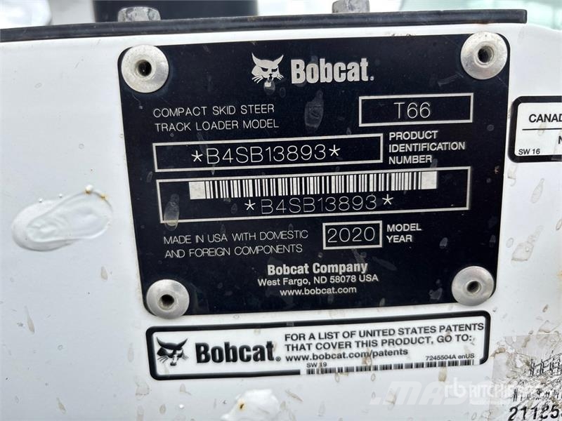 Bobcat T66 لوادر انزلاقية التوجيه
