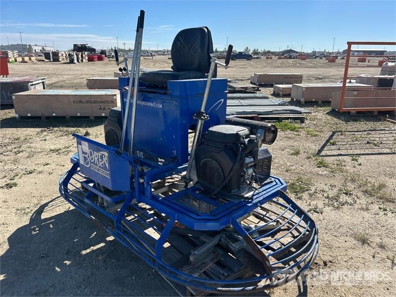 Boren Super Ride-On Power Trowel Palas