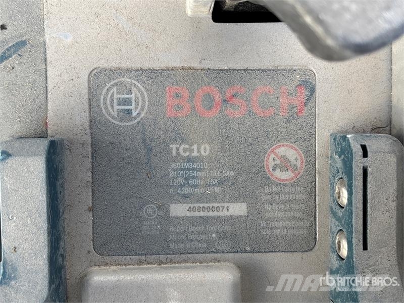 Bosch TC10 10 in Table Saw Muud osad