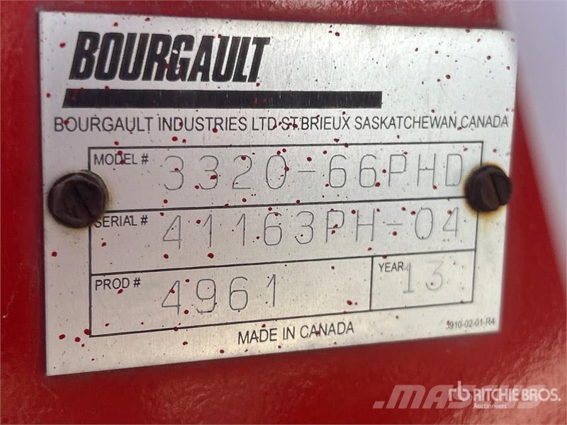 Bourgault 3320 PHD 66 ft Air Drill Perfuradoras