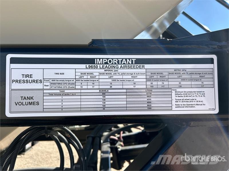 Bourgault 3335 QDA 66 ft Air Drill Perfuradoras