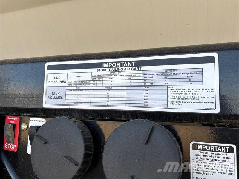 Bourgault 3335 QDA 76 ft Air Drill مثاقيب