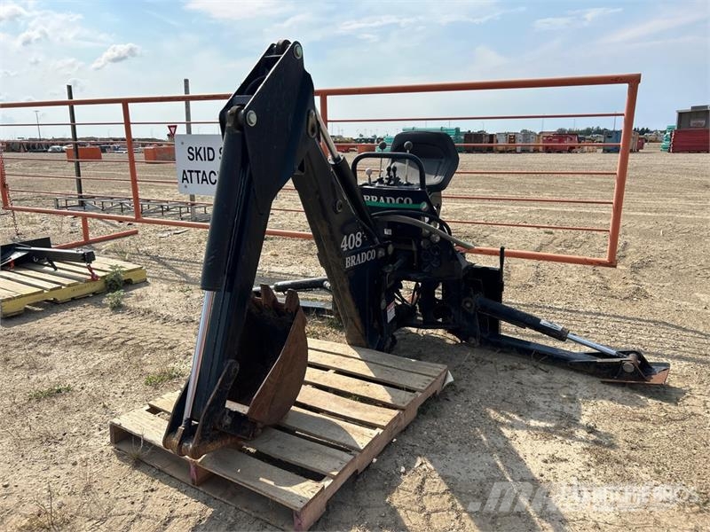 Bradco 8408WX Mini Skid Steer Backhoe Excavator