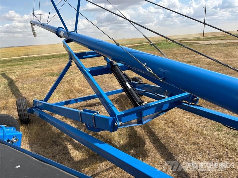 Brandt 1070 10 in x 70 ft Swing Grain Auger Material de transporte