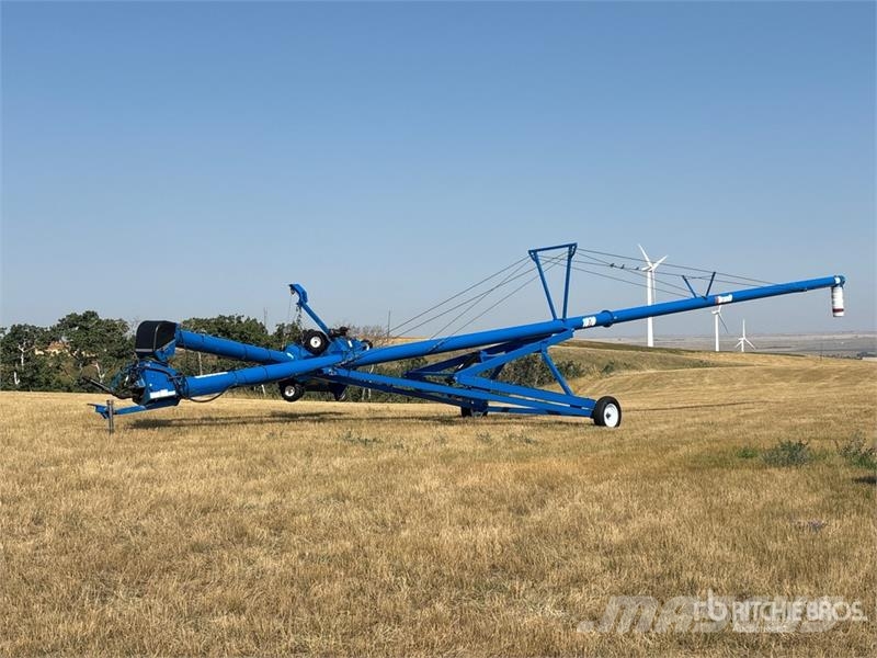 Brandt 1070 10 in x 70 ft Swing Grain Auger Material de transporte
