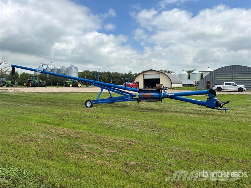 Brandt 1070 10 in x 70 ft Swing Grain Auger Material de transporte