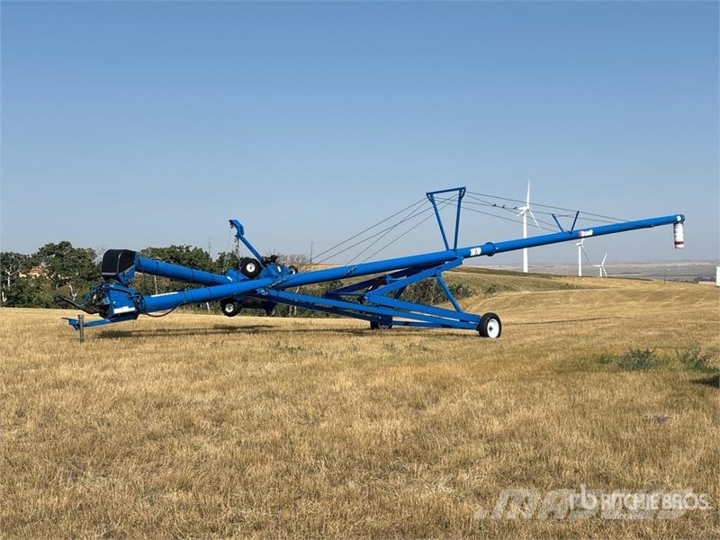 Brandt 1070 10 in x 70 ft Swing Grain Auger Material de transporte