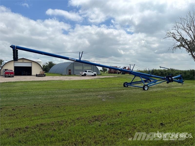Brandt 1070 10 in x 70 ft Swing Grain Auger Material de transporte