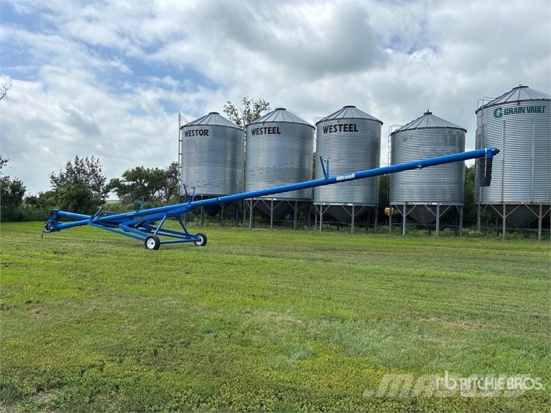 Brandt 1070 10 in x 70 ft Swing Grain Auger Material de transporte