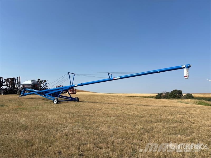 Brandt 1070 10 in x 70 ft Swing Grain Auger Material de transporte