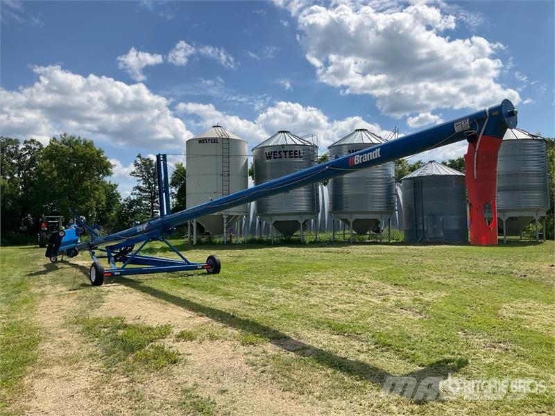 Brandt 1370-HP+ 13 in x 70 ft Swing Grain Auger Material de transporte