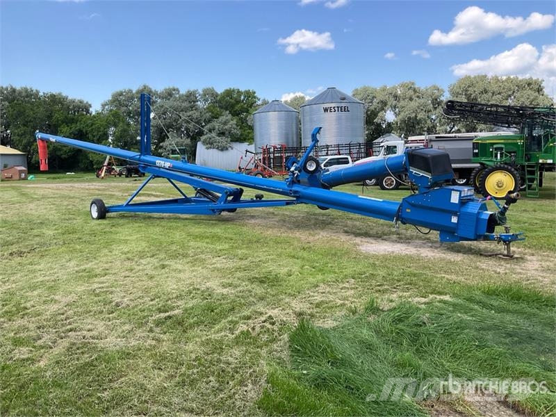 Brandt 1370-HP+ 13 in x 70 ft Swing Grain Auger Material de transporte