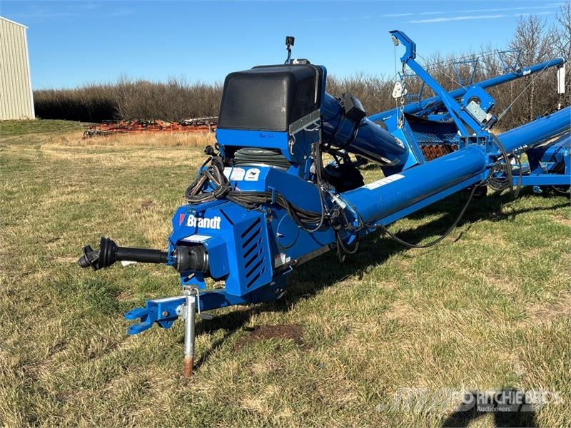 Brandt 1370HP 13 in x 70 ft Swing Grain Auger Material de transporte