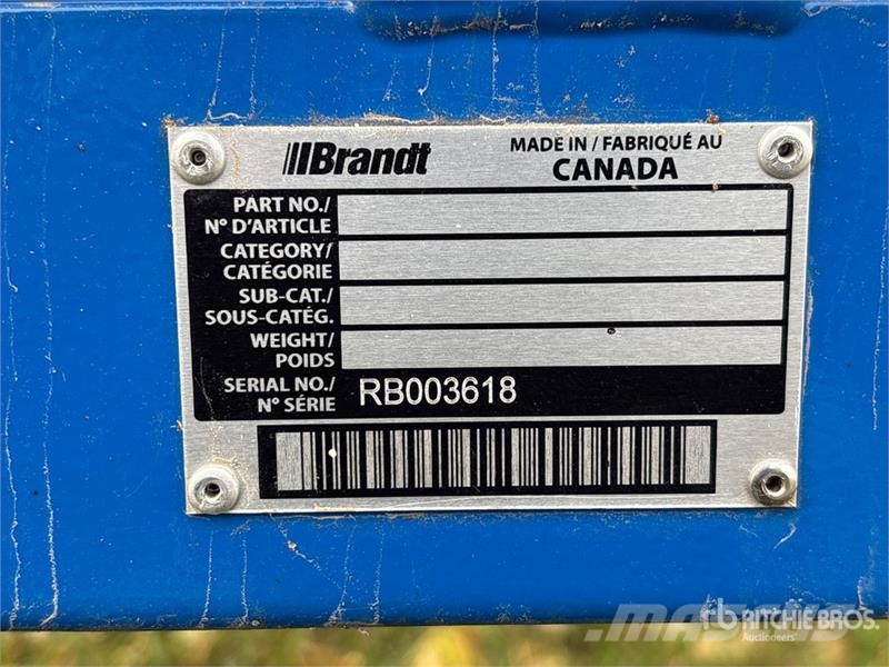 Brandt 1370HP 13 in x 70 ft Swing Grain Auger Förderbänder