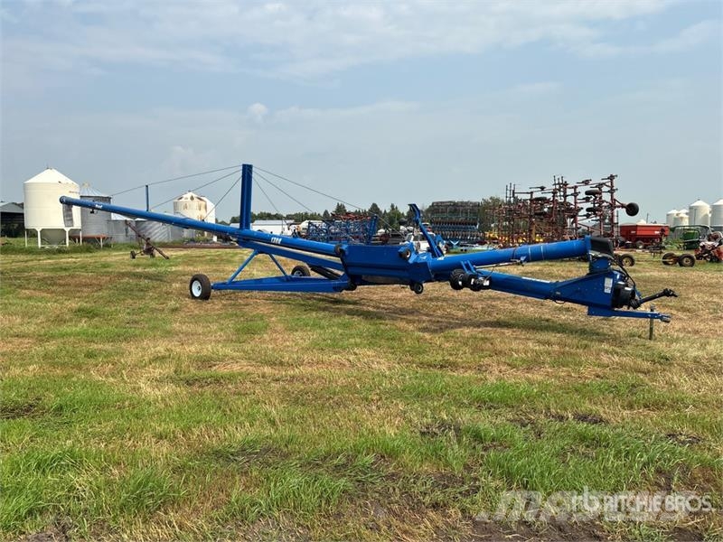Brandt 1380 13 in x 80 ft Swing Grain Auger Conveying equipment