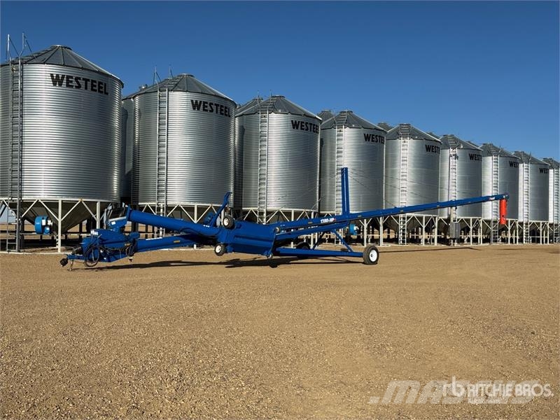 Brandt 1380-HP+ 13 in x 80 ft Swing Grain Auger Transportbånd