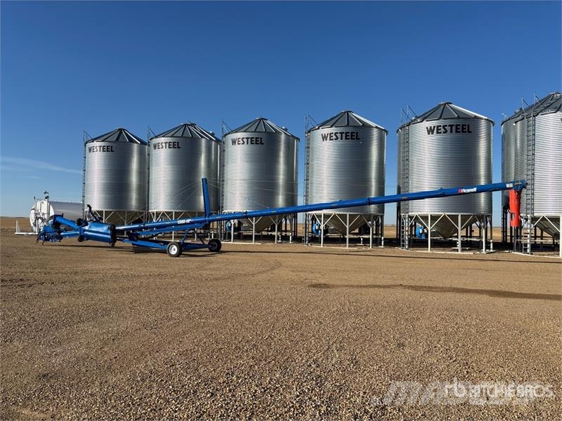 Brandt 1380-HP+ 13 in x 80 ft Swing Grain Auger Transportbånd