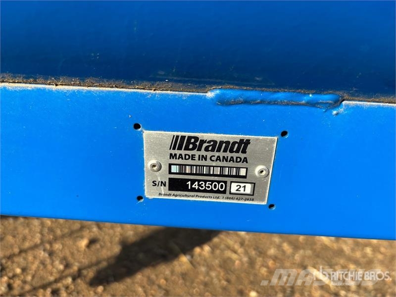 Brandt 1380-HP+ 13 in x 80 ft Swing Grain Auger Transportbånd