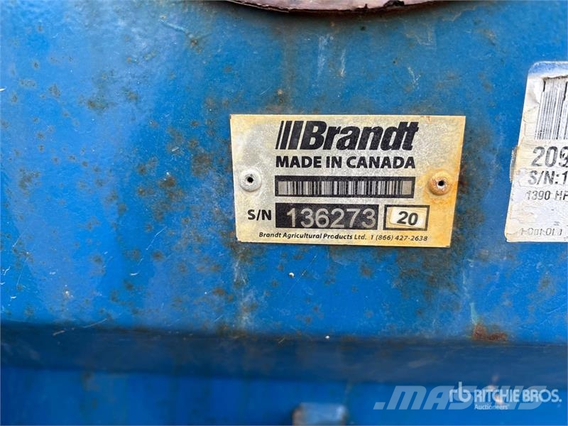 Brandt 1390 13 in x 110 ft Swing Grain Auger معدات نقل