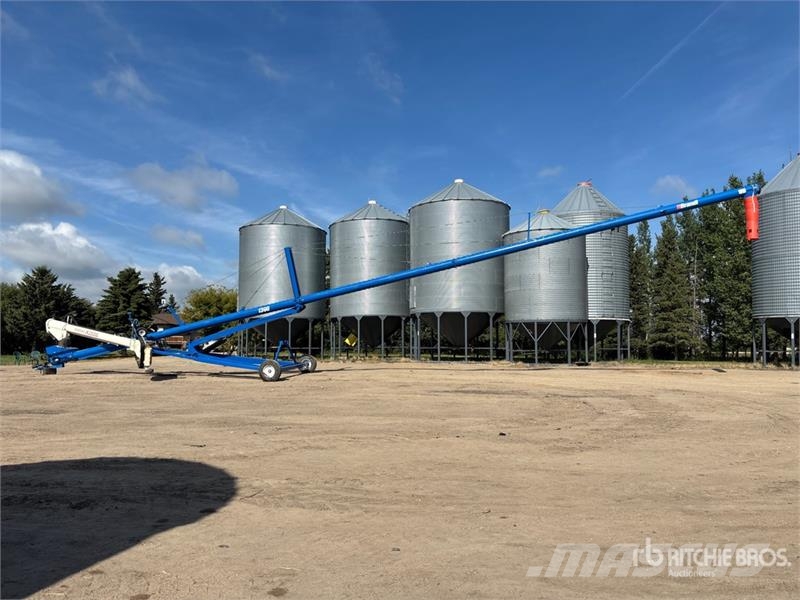 Brandt 1390 13 in x 90 ft Swing Grain Auger Material de transporte