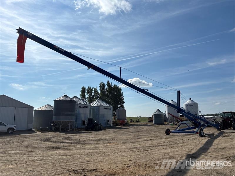 Brandt 1390 13 in x 90 ft Swing Grain Auger Material de transporte