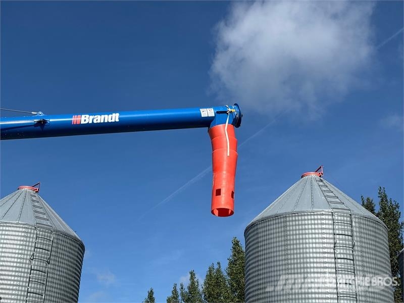 Brandt 1390 13 in x 90 ft Swing Grain Auger Material de transporte