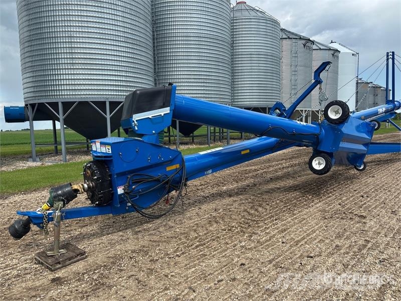 Brandt 1390 HP 13 in x 90 ft Swing Grain Auger Material de transporte