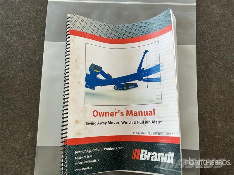 Brandt 1390 HP 13 in x 90 ft Swing Grain Auger Transportna oprema