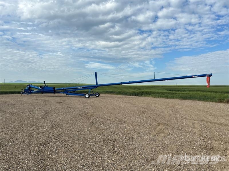Brandt 1390-HP+ 13 in x 90 ft Swing Grain Auger Material de transporte