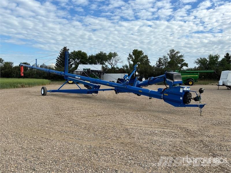 Brandt 1390-HP+ 13 in x 90 ft Swing Grain Auger Material de transporte