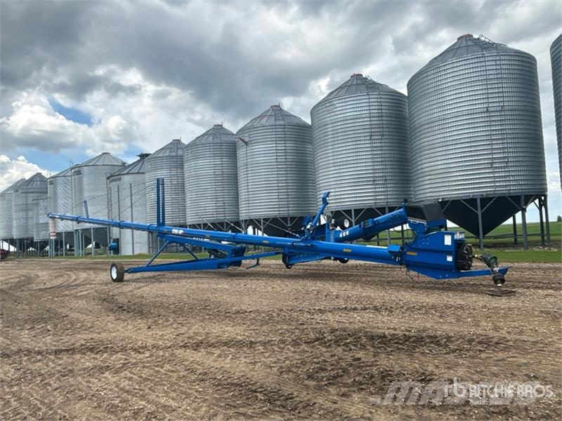 Brandt 1390 HP 13 in x 90 ft Swing Grain Auger Material de transporte