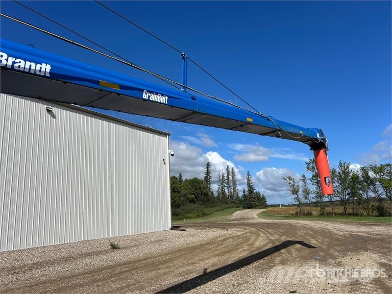 Brandt 15100A 15 in x 100 ft Swing Grain Conveyor Transportbånd